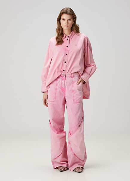 Pink Cargo Pants