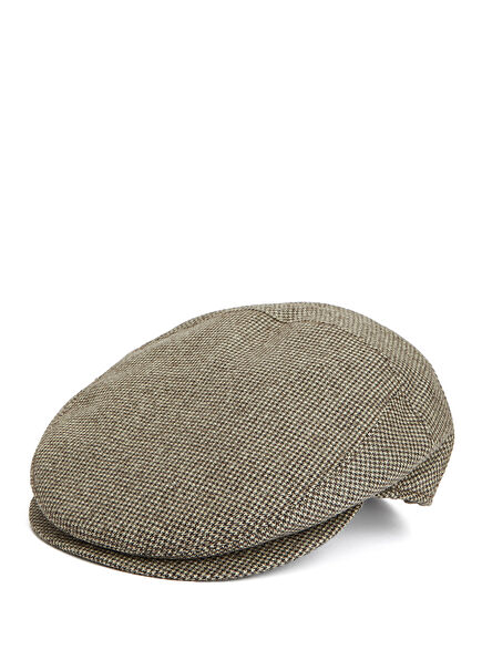 Brown Men's Wool Hat