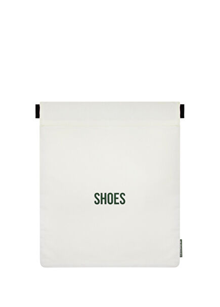 ✓ Large Size Ecru Drawstring Shoe Bag