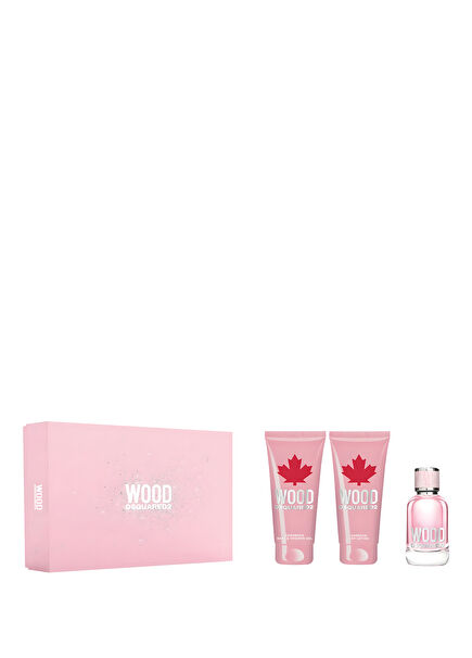 Wood Femme EDT 50 ml + Vücut Losyonu 100 ml + Duş Jeli 100 ml Kadın Parfüm Seti