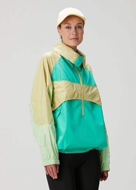 by Stella Mccartney Truenature Yeşil Yağmurluk