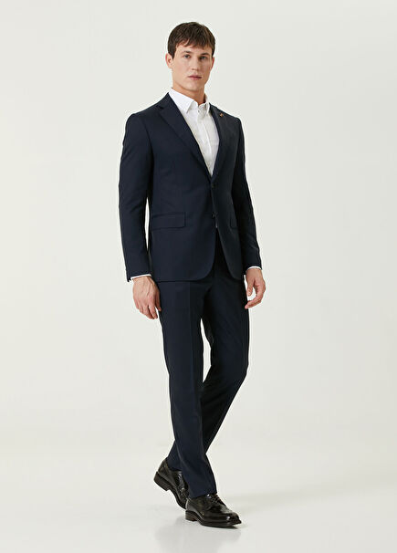 Lacivert Yün Takım Elbise