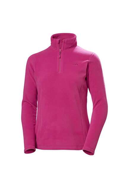 Junior Rider Half Zip Pink Fleece Girls' Sweatshirt
