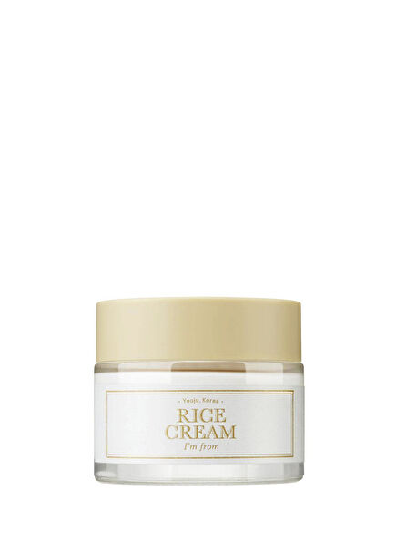 Rice Cream Parlatıcı Pirinç Kepeği Sulu ve Seramitli Yüz Kremi 50 gr