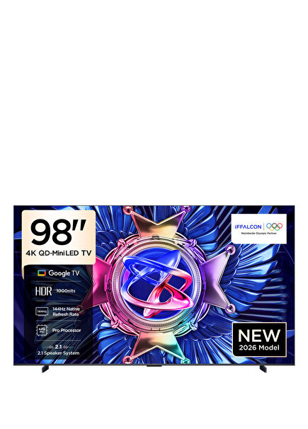 98U95A 98'' Google UHD 4K Smart Mini LED TV