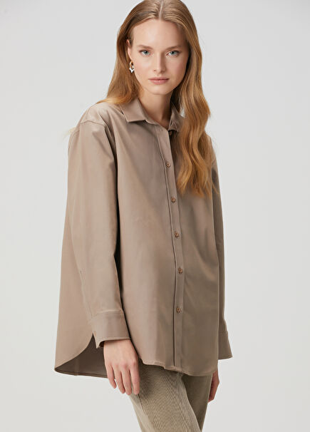 Light Brown Outer Shirt