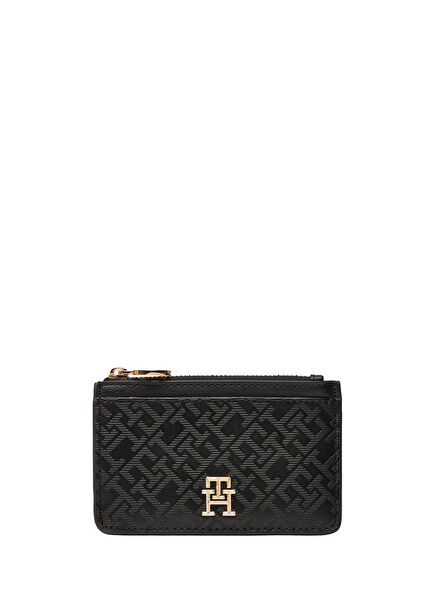 Th Distinct Long Black Women's Wallet