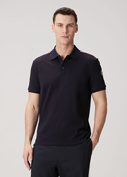 Lacivert Polo Yaka T-shirt