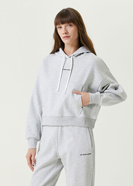 Grey Hooded Sweatshirt