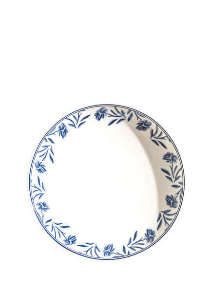 Blue Dream Porselen Yemek Tabağı