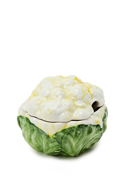 Yeşil Mor Karnabahar Formlu Sosluk