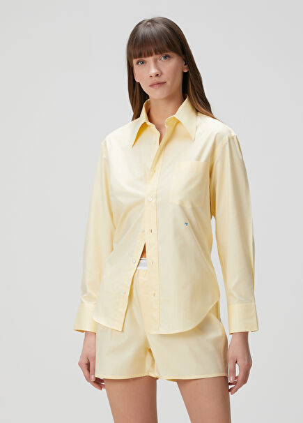 70's Light Yellow Shirt