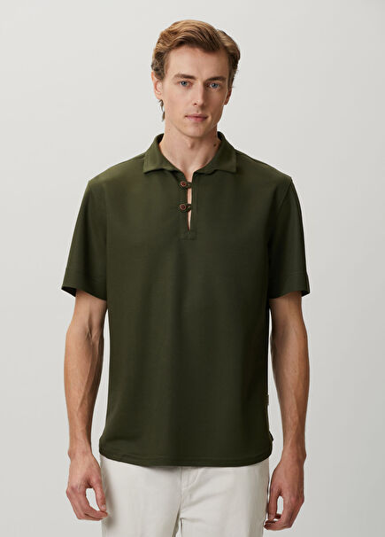 Cortez Khaki Polo Shirt