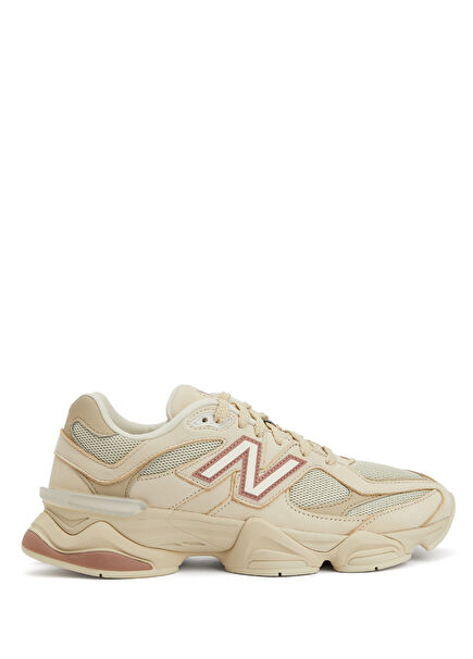 9060 Bej Erkek Deri Sneaker