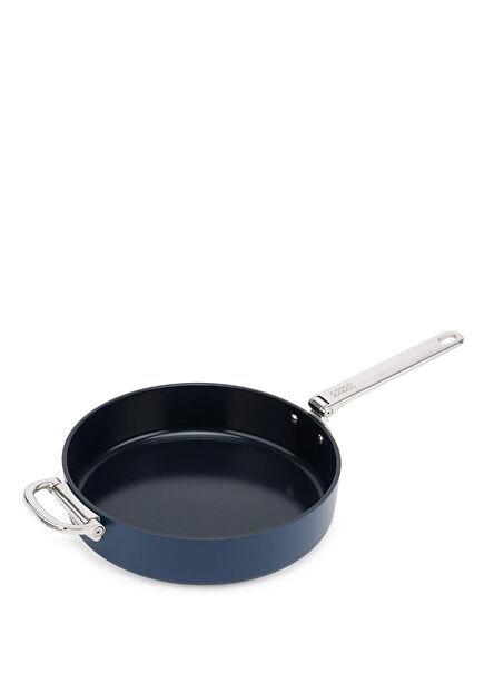 Space Blue Aluminum Frying Pan 28 cm
