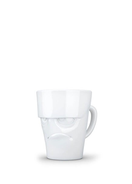 Grumpy White Porcelain Mug