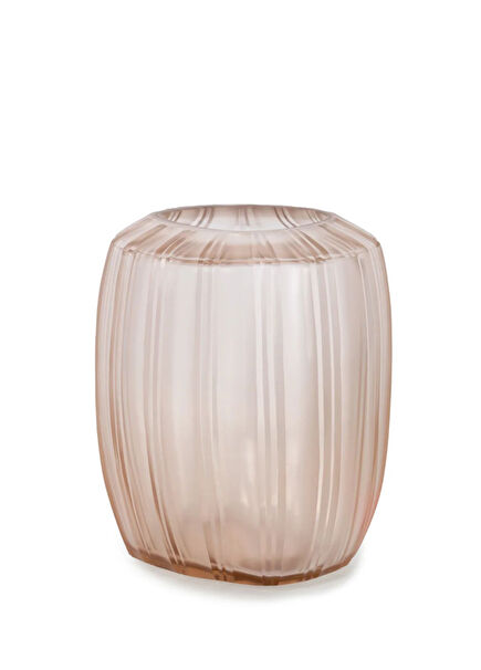 Malibu Rose Glass Medium Decorative Object