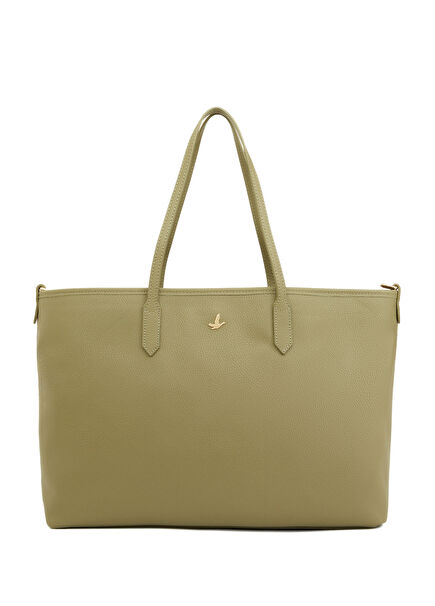 Khaki Women's Shopping Bag