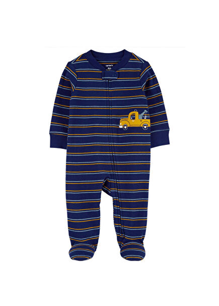 Lacivert Erkek Bebek Uyku Tulumu 