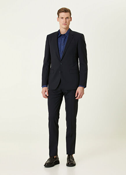 Martini Lacivert Yün Takım Elbise