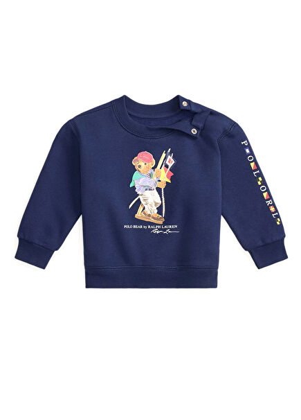 Navy Blue Baby Boy Sweatshirt