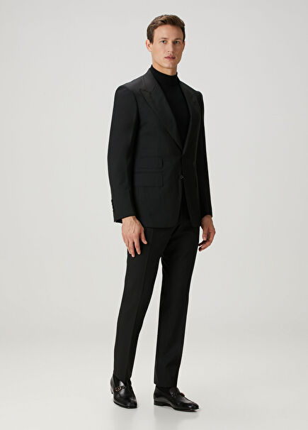 Siyah Yün Takım Elbise