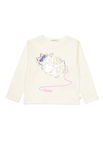 Bej Kız Çocuk T-shirt