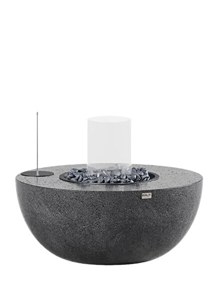 Sphere Antrasit Şömine