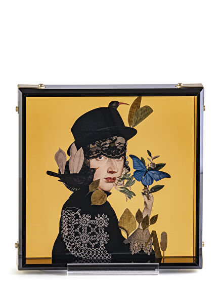 Seronia Orange Decorative Tray