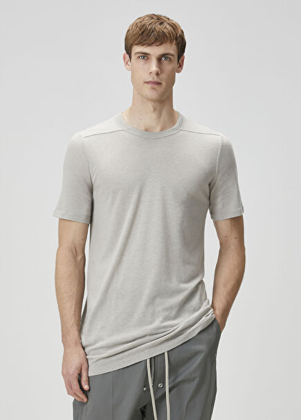 Açık Gri Basic T-shirt