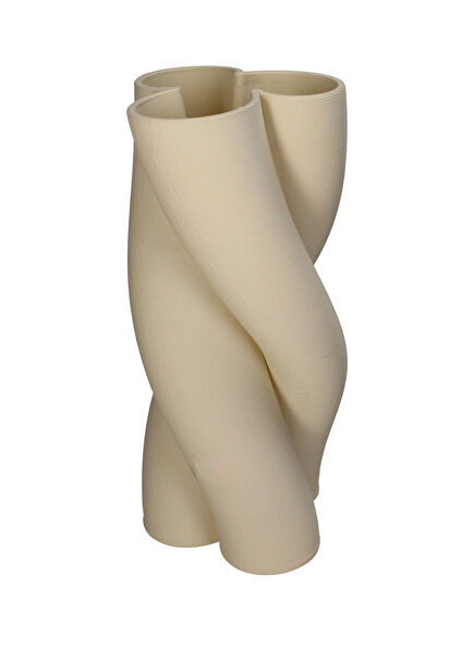 Beige Ceramic Vase