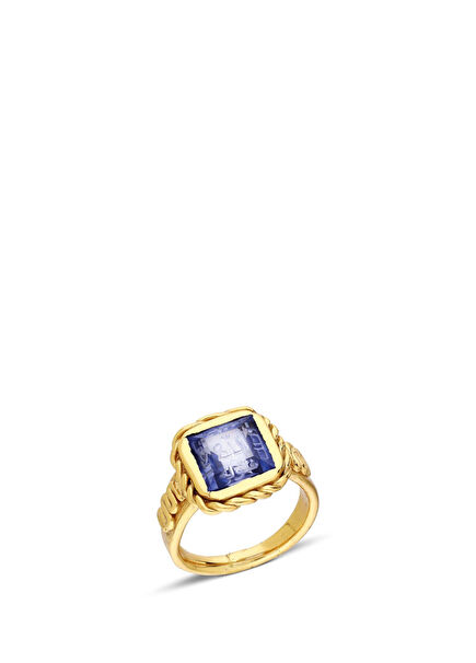 The Casablanca Womens Gold Plated Ring