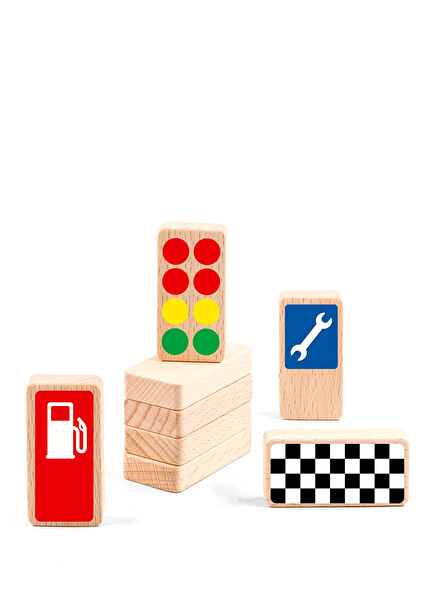 Roadblocks Race Sign Game