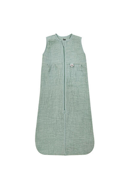 Green 4 Ply Muslin Unisex Baby Sleeping Bag
