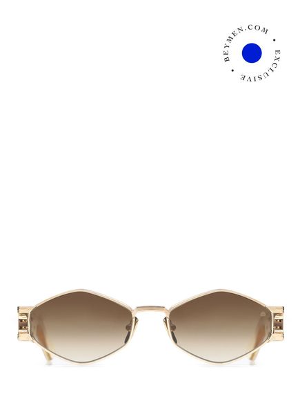 The Drive II Mellow Gold Burgundy Combined Unisex Sunglasses