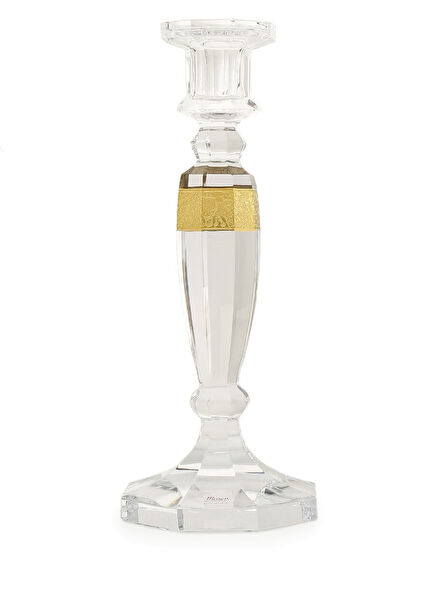 Kristal Köşeli Şamdan