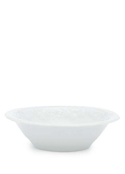 Kabartma Desenli Porselen Kase