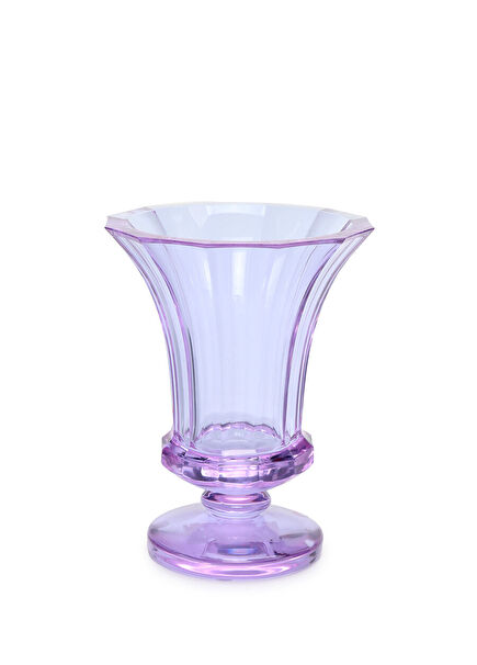 Purple Crystal Decorative Vase
