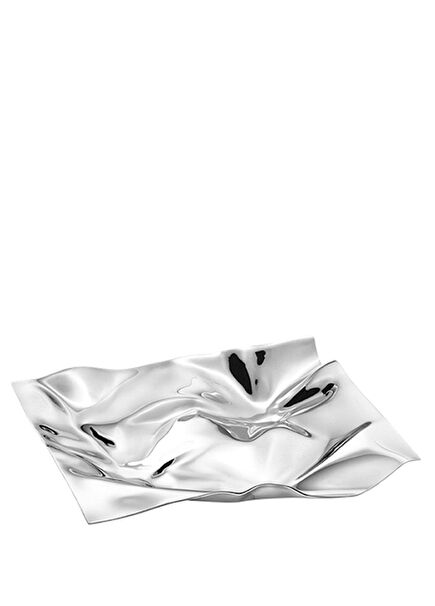 Small Dikdörtgen Formlu Çelik Tepsi