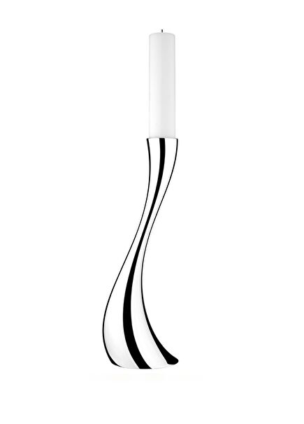 Cobra Floor Large Çelik Şamdan