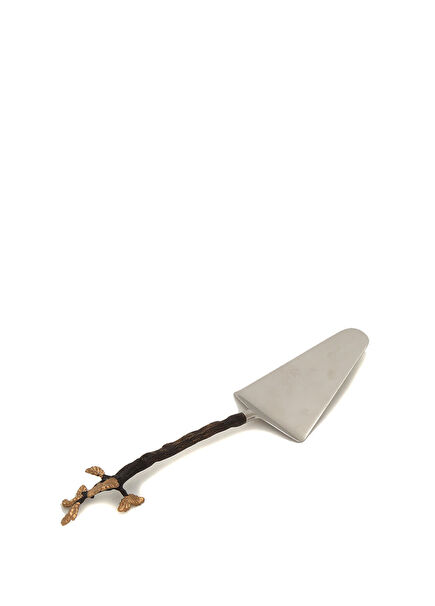 Mullbrea Zeytin Dalı Formlu Metal Spatula