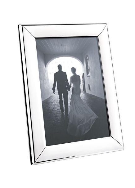 Silver Rectangular Steel Frame