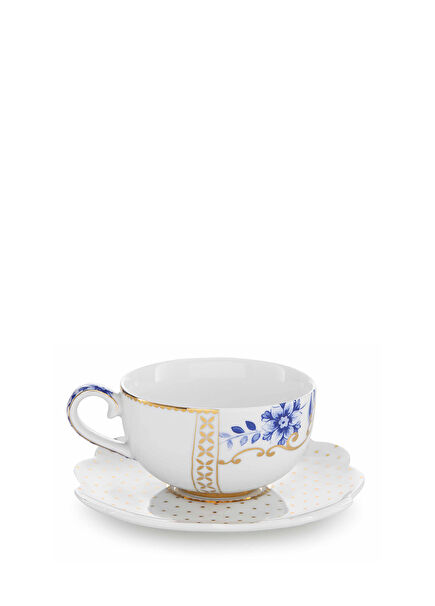 Royal Beyaz Porselen Kahve Fincanı