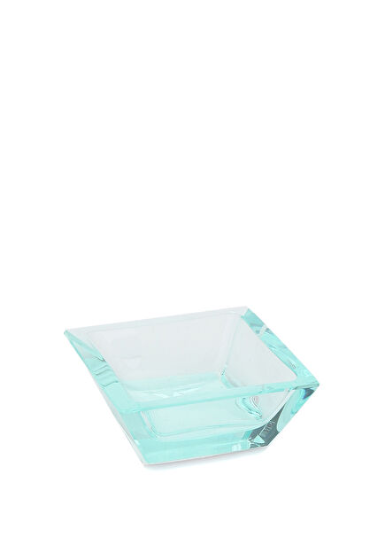 Blue Rectangular Shaped Ashtray