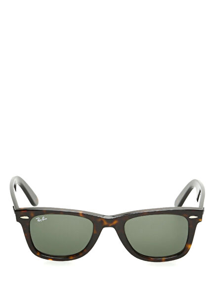 Kahverengi Turtle Desenli Unisex Güneş Gözlüğü