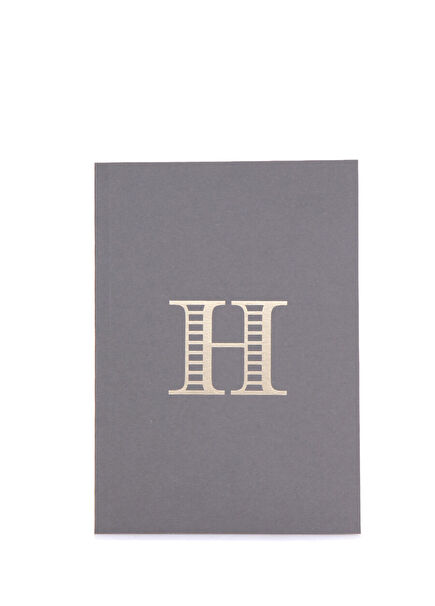 Monogram A5 Letter Printed Notebook