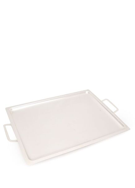 Cascia Large Dikdörtgen Formlu Metal Tepsi