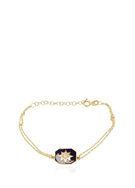 Gabrielle Mineli Kadın Altın Kaplama Bileklik