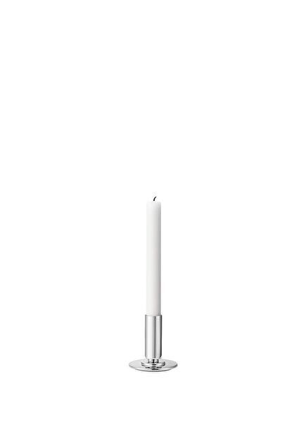 Manhattan Small Steel Candlestick