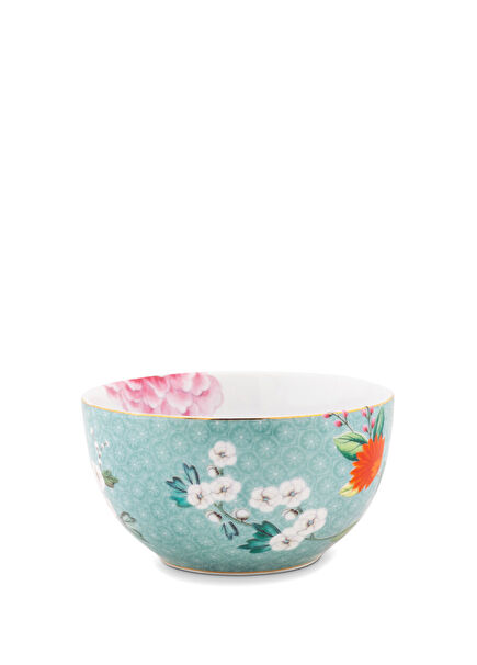 Blushing Birds Baskılı Porselen Kase